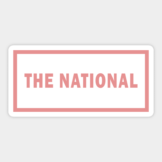 The National Sticker by TheN